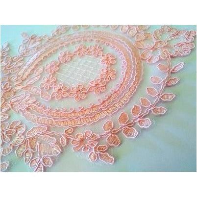 LA - 049: Pink lace pair - Aleemahs