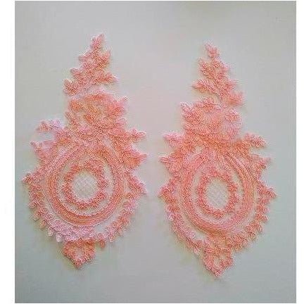 LA - 049: Pink lace pair - Aleemahs