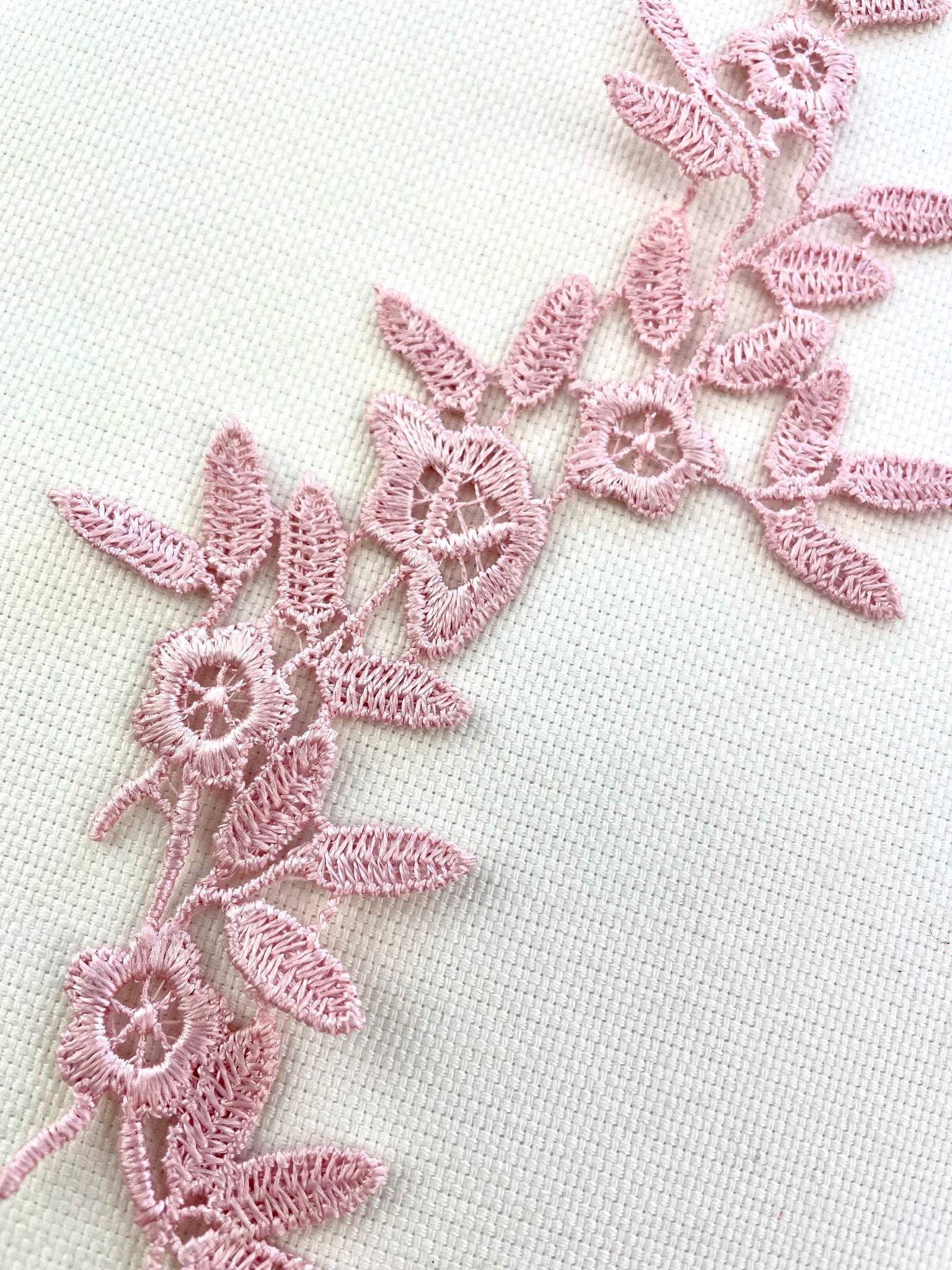 LA - 057: Pink long floral pair - Aleemahs
