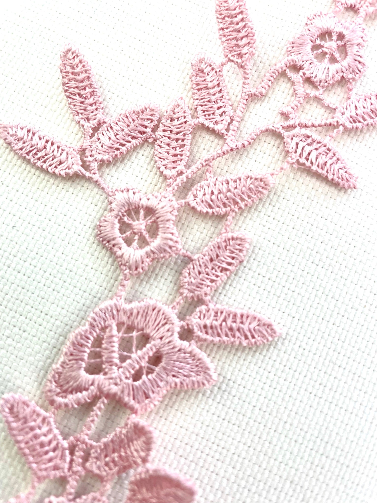 LA - 057: Pink long floral pair - Aleemahs