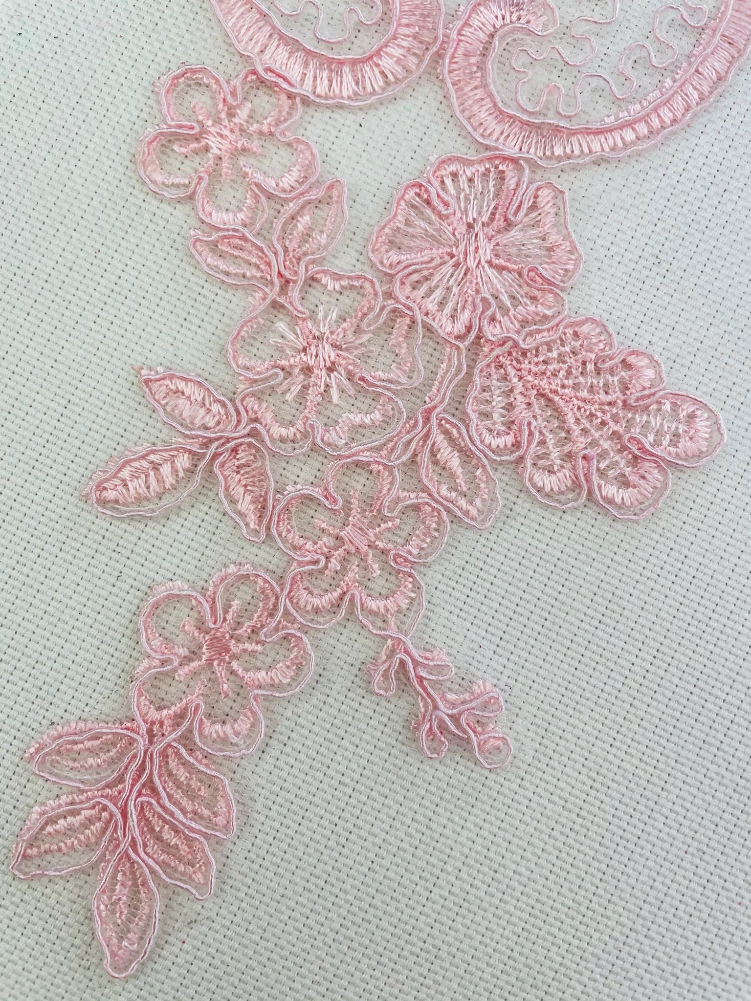 LA - 2109 - Light Pink lace Pair - Aleemahs