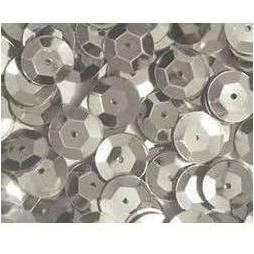 Loose 10 mm cup sequins - Silver - Aleemahs