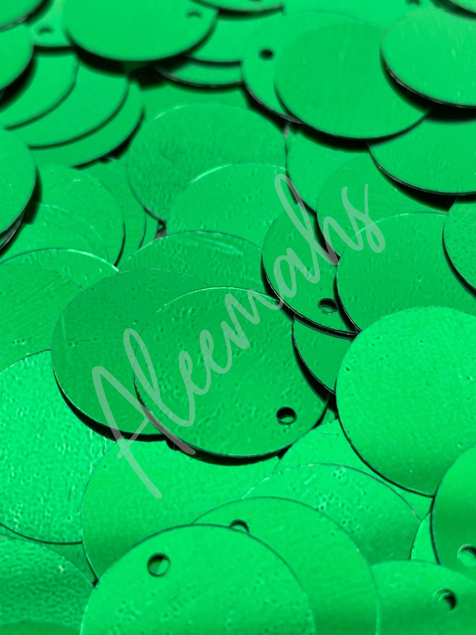 Loose Paillettes - Green - Aleemahs