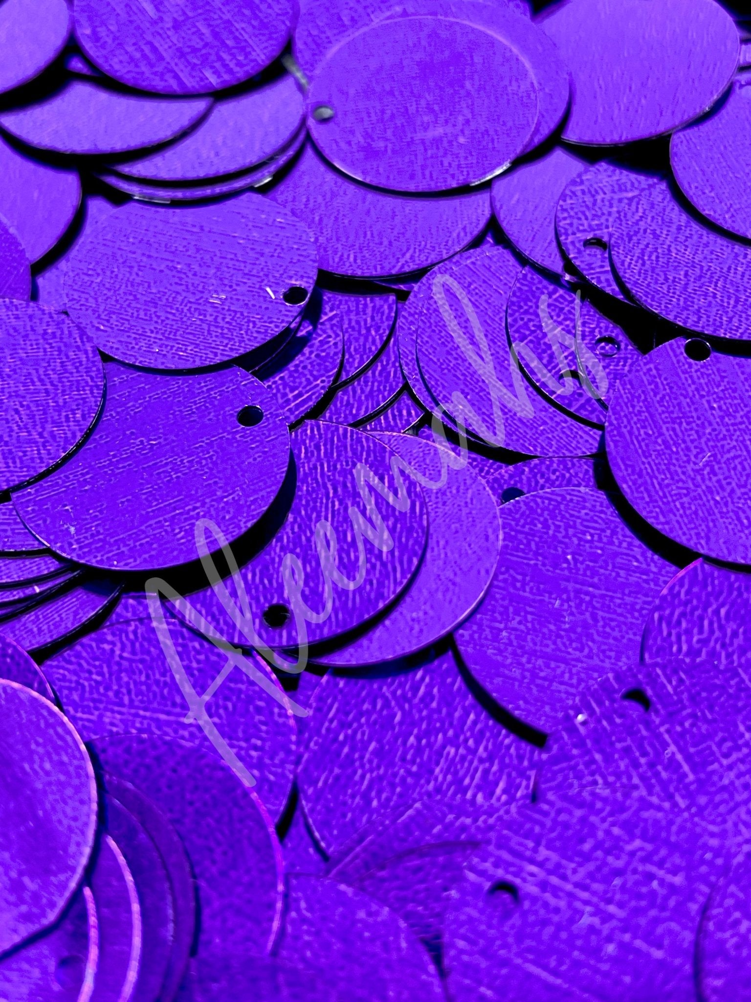 Loose Paillettes - Purple - Aleemahs