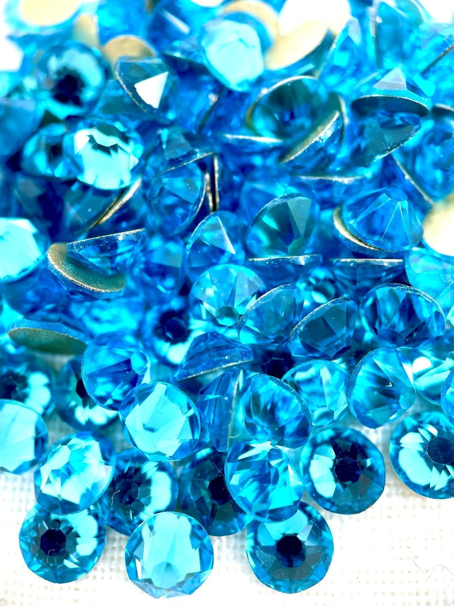 Luxe Aquamarine Flatback - Aleemahs