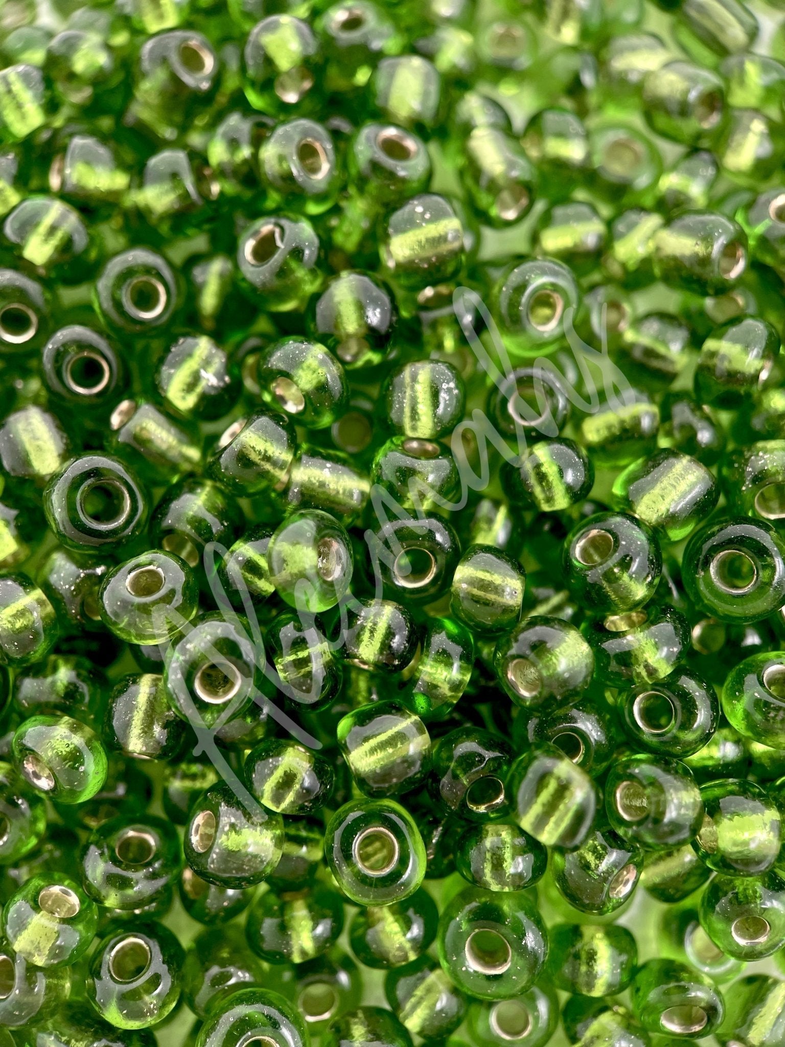 Seed Beads - Green - Aleemahs