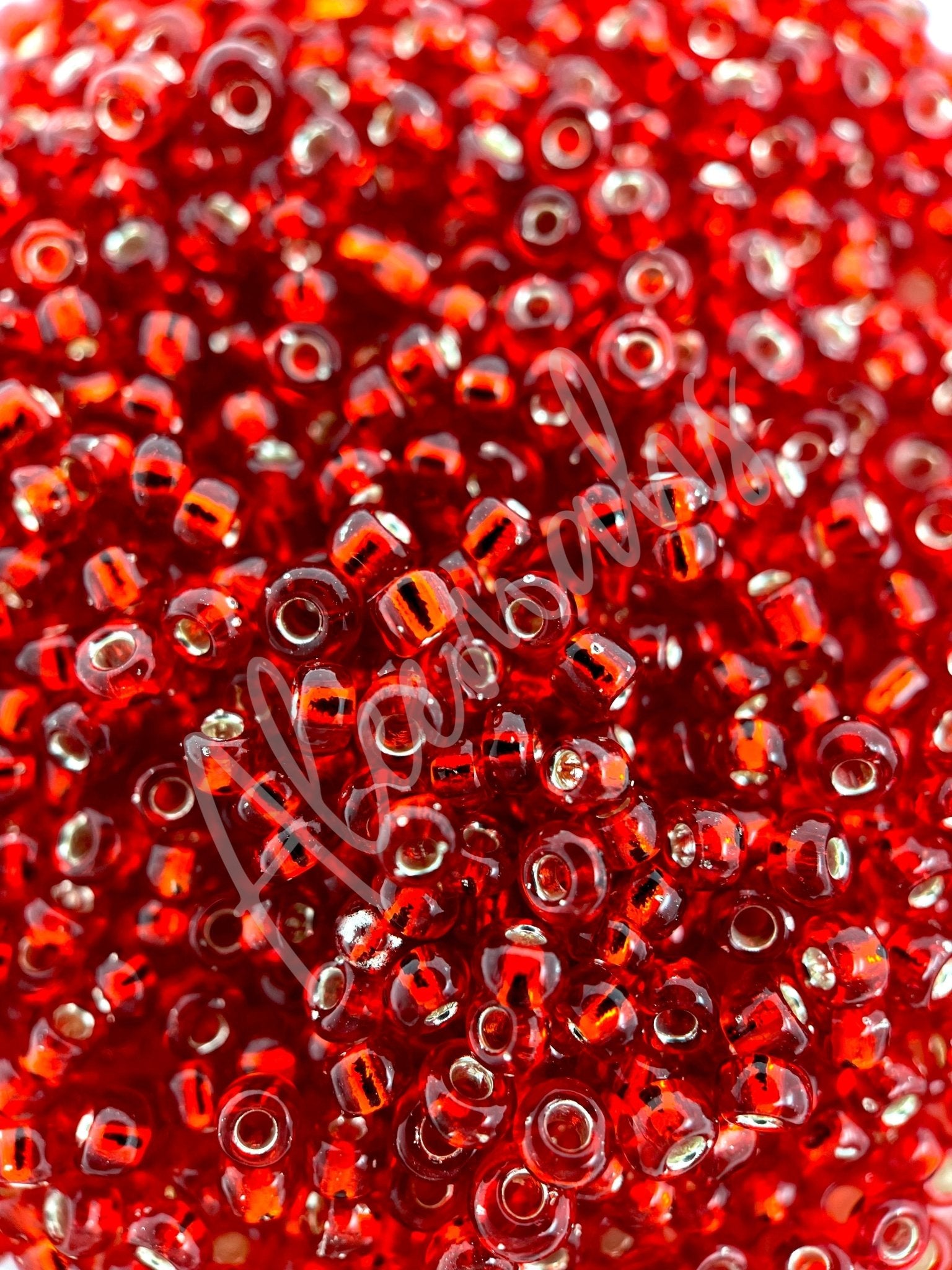 Seed Beads - Red (25g) - Aleemahs