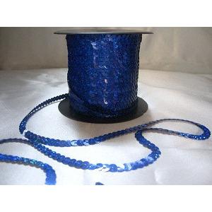 Sequin strand, flat, Blue laser - Aleemahs