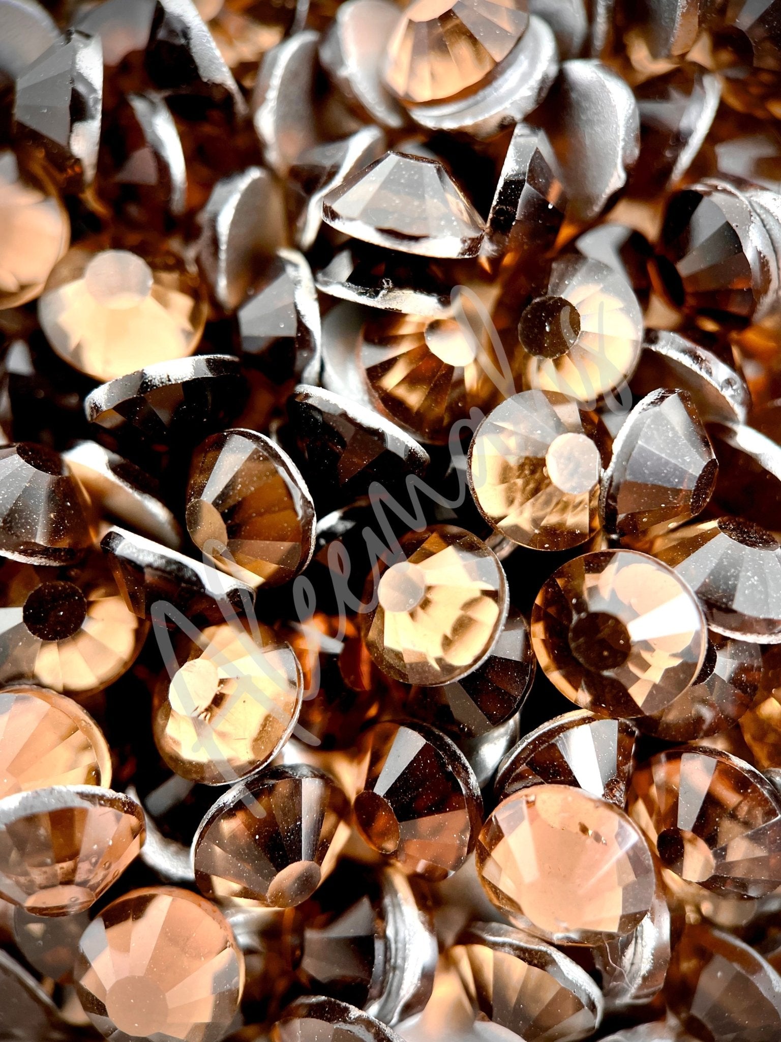 Smoked Topaz Flatback - Aleemahs