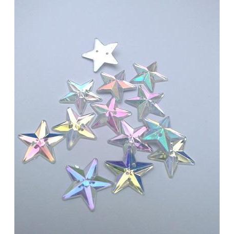 Crystal Star Acrylic Jewel