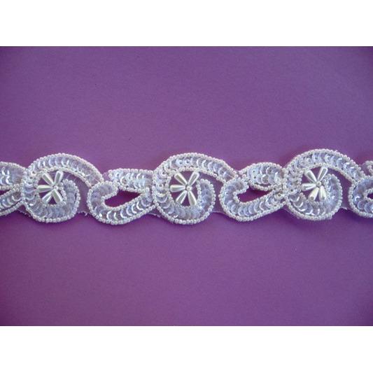 T - 012 white crystal trim - Aleemahs